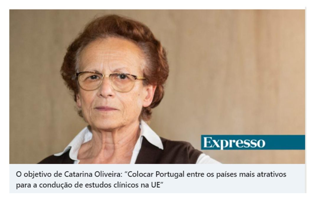 Entrevista da Presidente da AICIB, Professora Catarina Oliveira, ao jornal Expresso.