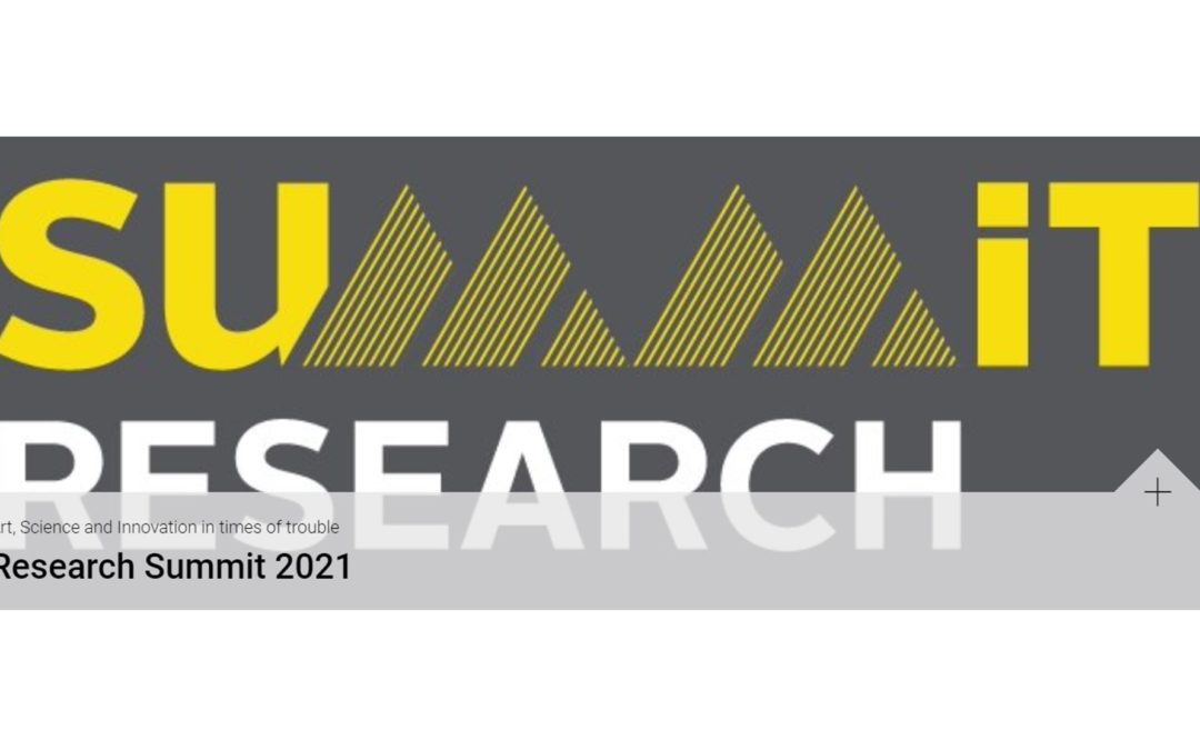 Research Summit 2021, “Arte, Ciência e Inovação em tempos de crise”