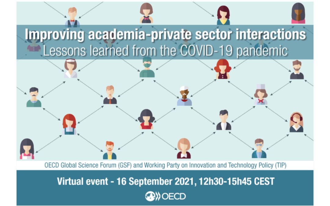 Online workshop – Improving academia-private sector interactions: lessons learned from the COVID-19 pandemic