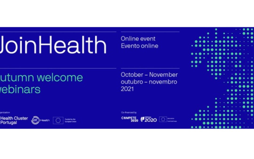 Terceira edição dos webinars JoinHealth “JoinHealth – Autumn welcome webinars 2021”