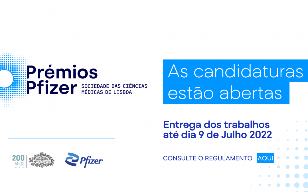 Abertas as candidaturas aos prémios pfizer 2022