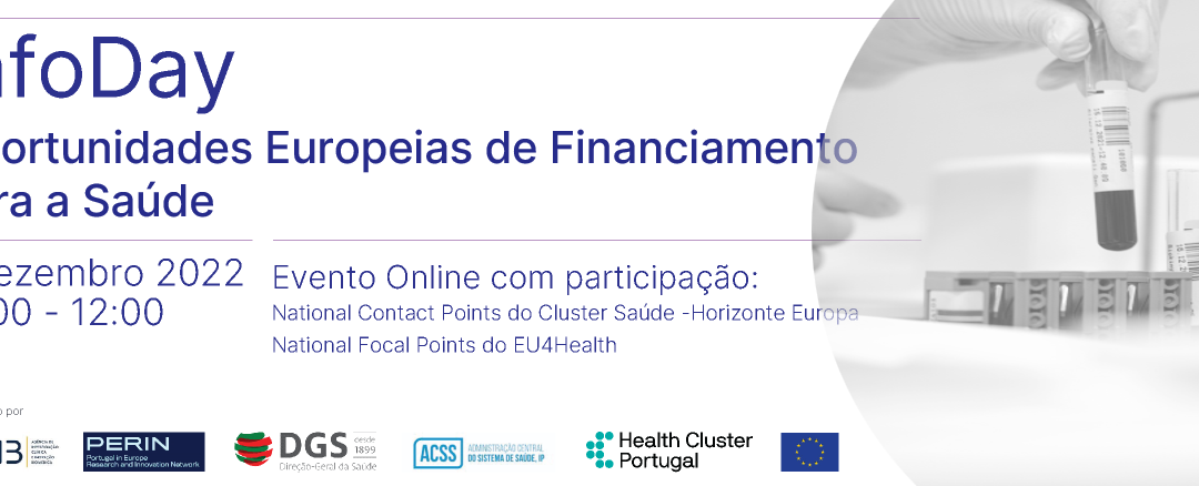 Infoday – Oportunidades Europeias de Financiamento para a Saúde