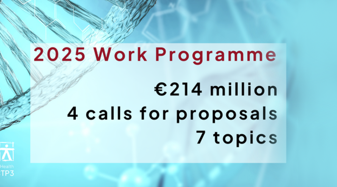 Global Health EDCTP3 publica o WORK PROGRAMME 2025 