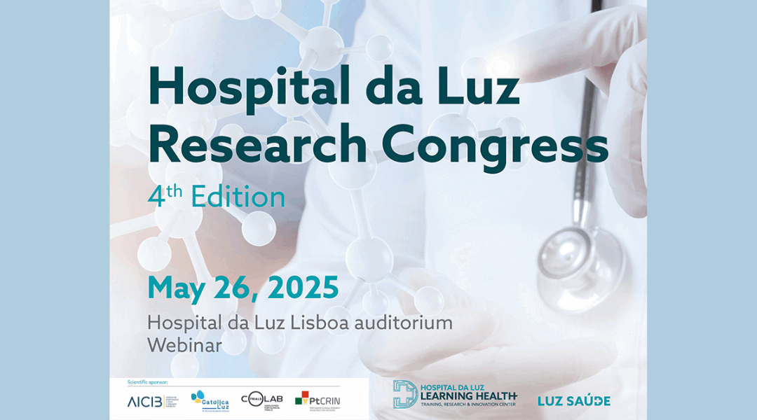 AICIB é Patrocinador Científico da 4ª edição “Hospital da Luz Research Congress”