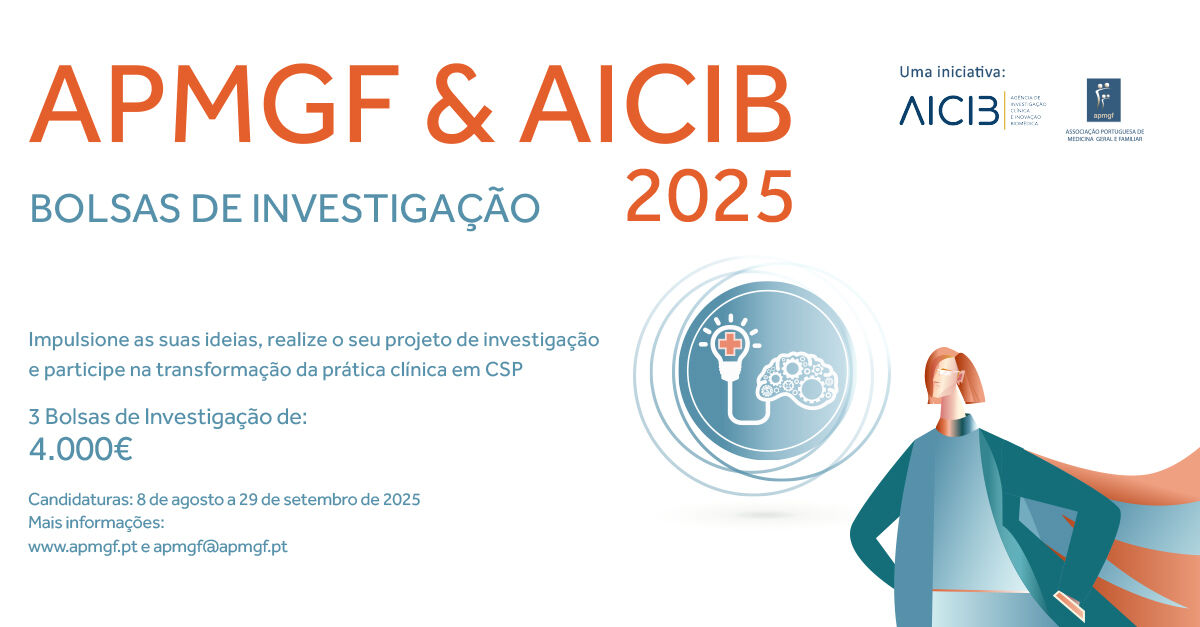 Candidaturas às Bolsas de Investigação APMGF & AICIB 2025