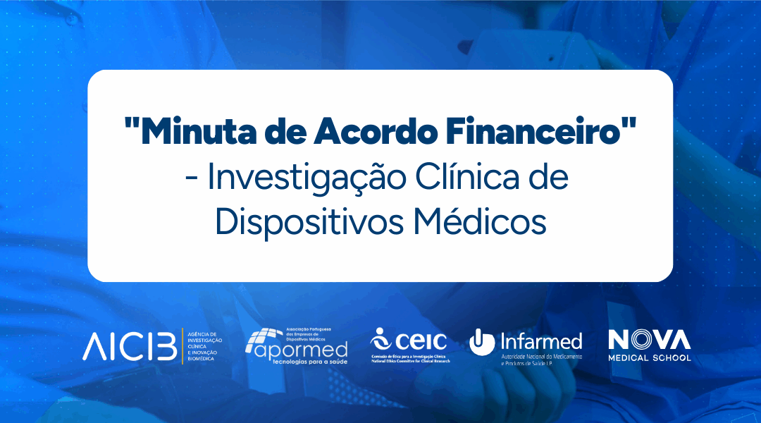 Minuta de Acordo Financeiro – Investigação Clínica de Dispositivos Médicos