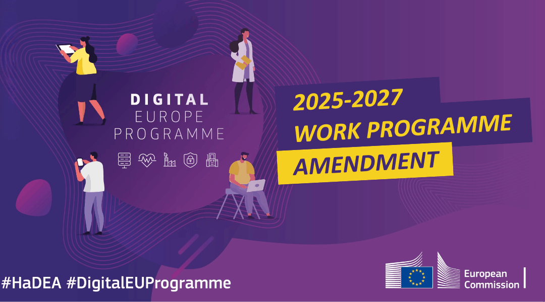 Comissão Europeia atualiza o Programa Europa Digital para 2025-2027