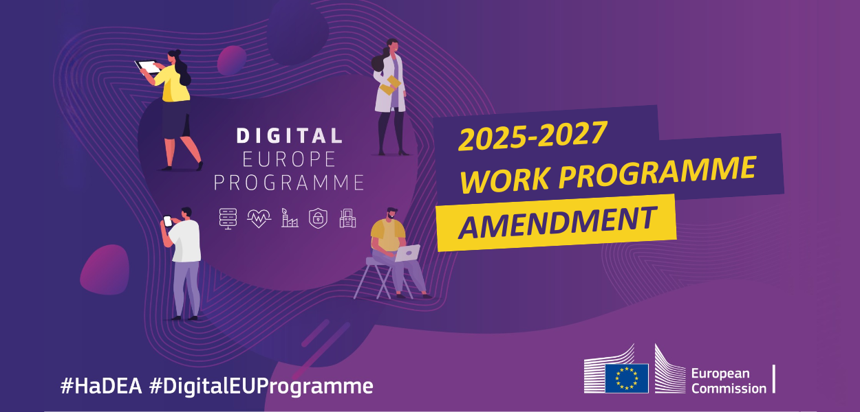 Comissão Europeia atualiza o Programa Europa Digital para 2025-2027
