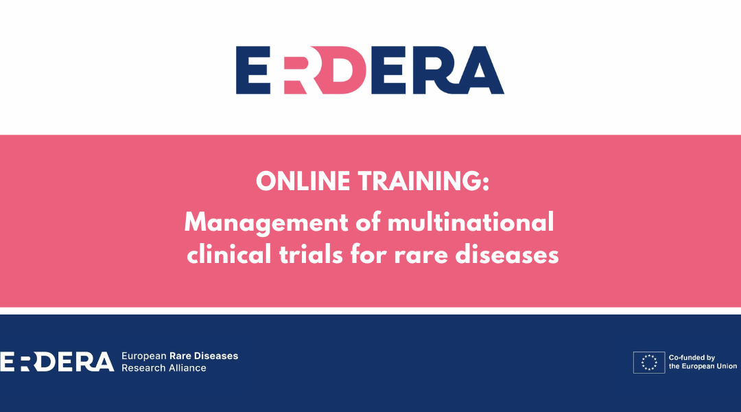 ERDERA lança Curso Online em Gestão de Ensaios Clínicos Multinacionais em Doenças Raras