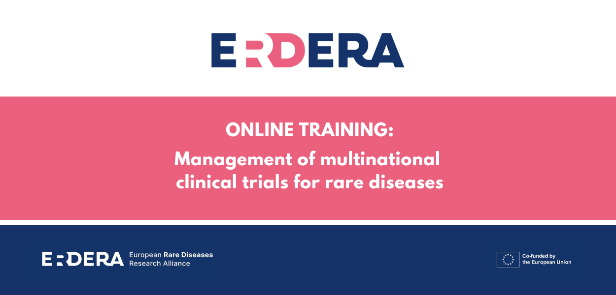 ERDERA lanรงa Curso Online em Gestรฃo de Ensaios Clรญnicos Multinacionais em Doenรงas Raras