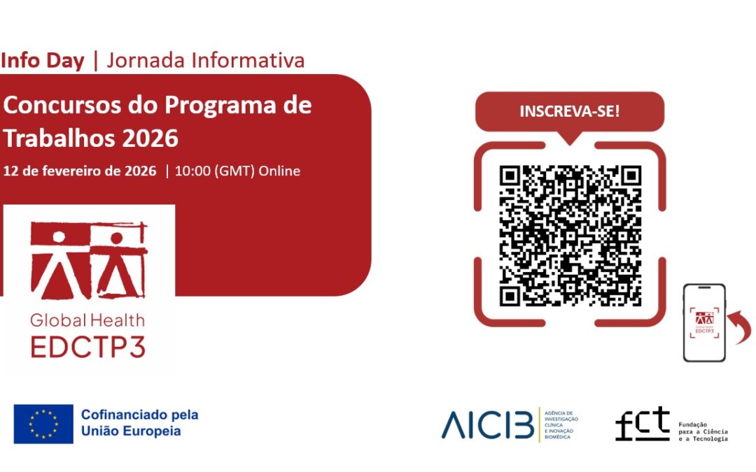 Infoday sobre Programa de Trabalhos de 2026 da Global Health EDCTP3